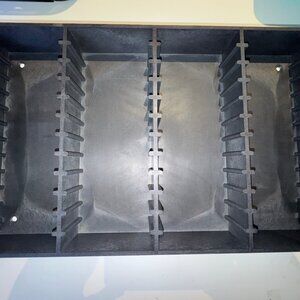 Bryco CP-48 Wall Mount Rack Holds 48 Cassettes Datrax MFR #CP488